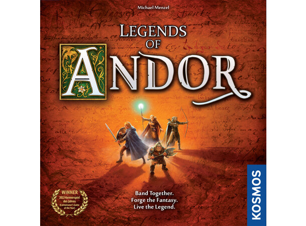 Legends of Andor Brädspel Second Edition